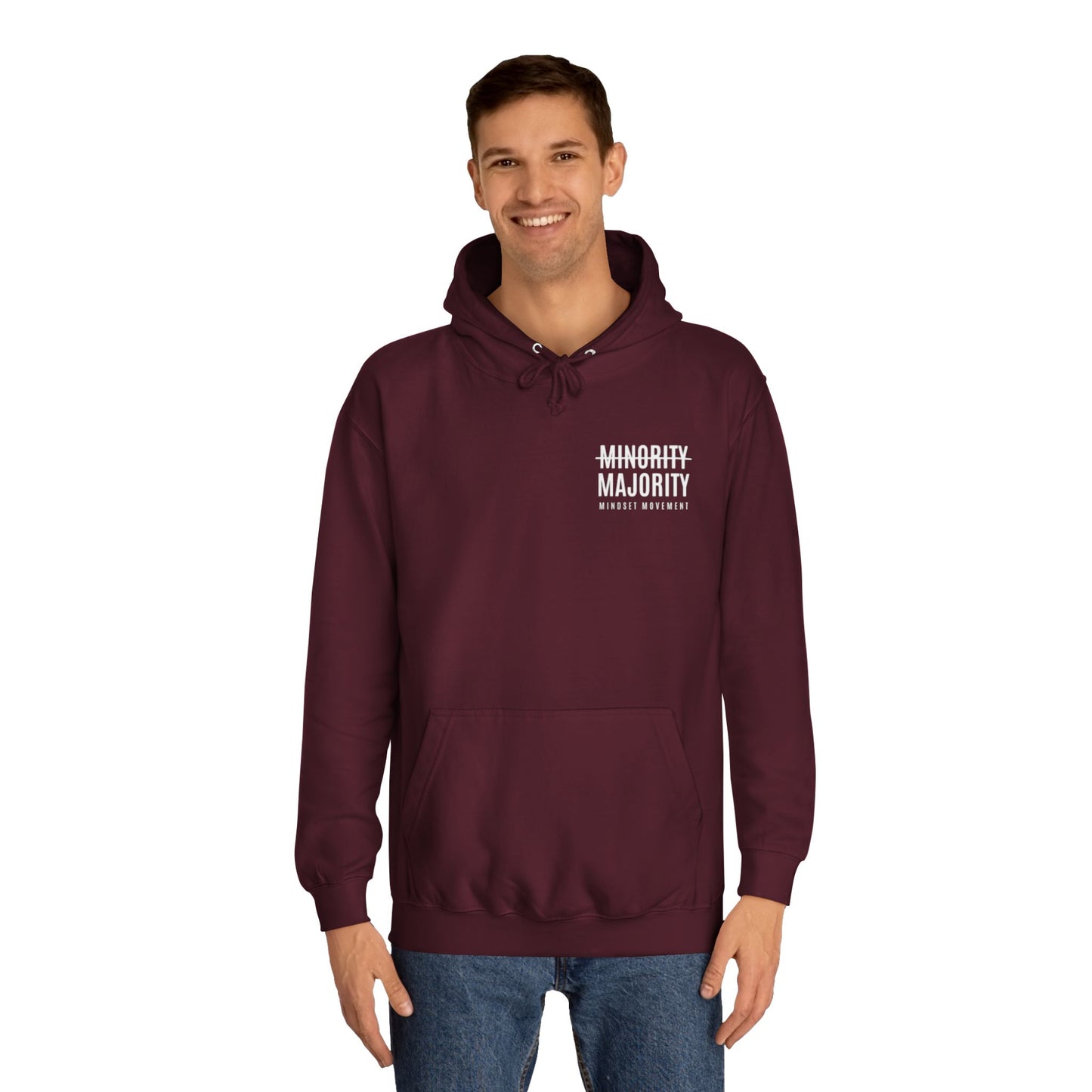 Unisex "Mindset Movement" Hoodie Left Chest