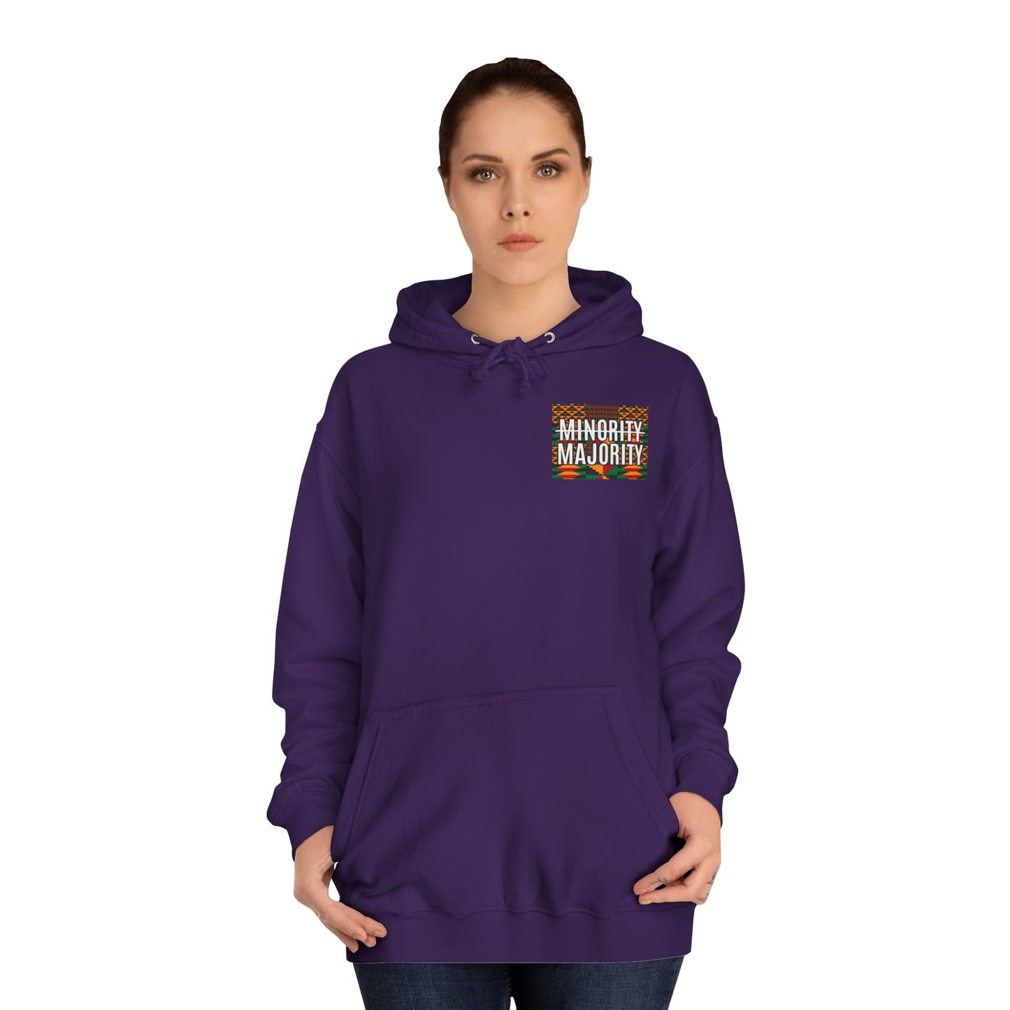 Unisex "Kente" Limited Edition Hoodie Left Chest