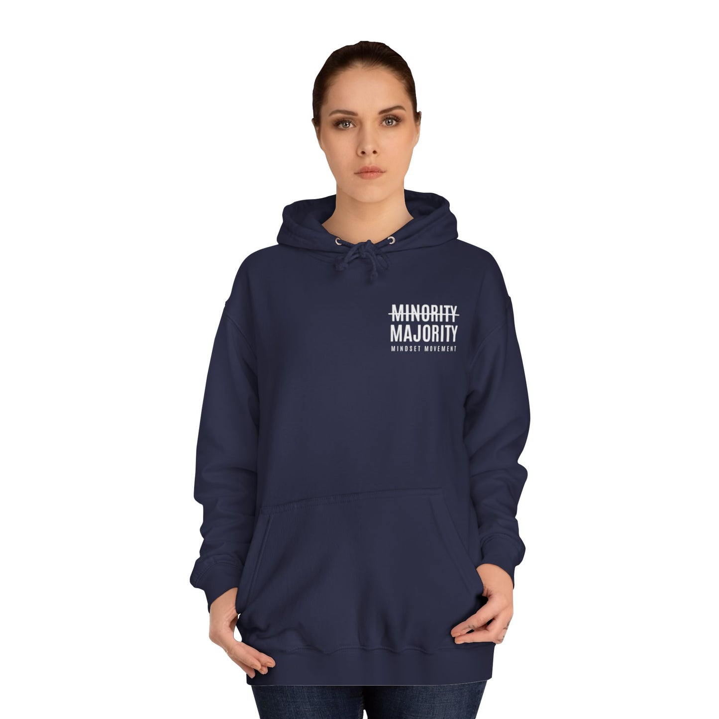 Unisex "Mindset Movement" Hoodie Left Chest