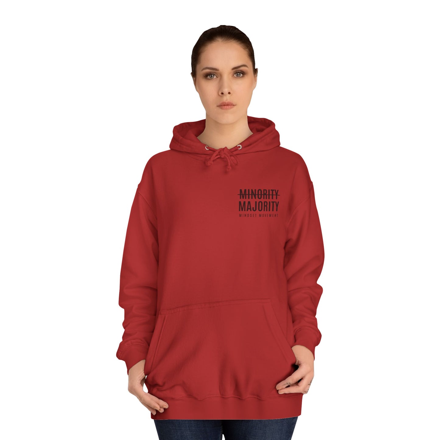 Unisex "Mindset Movement" Hoodie Left Chest