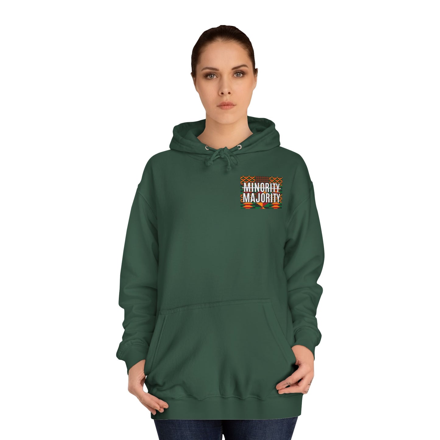 Unisex "Kente" Limited Edition Hoodie Left Chest