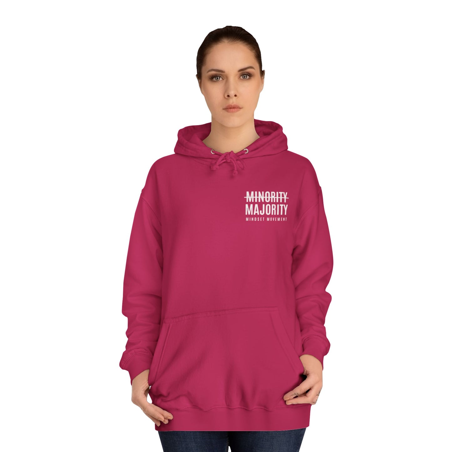 Unisex "Mindset Movement" Hoodie Left Chest