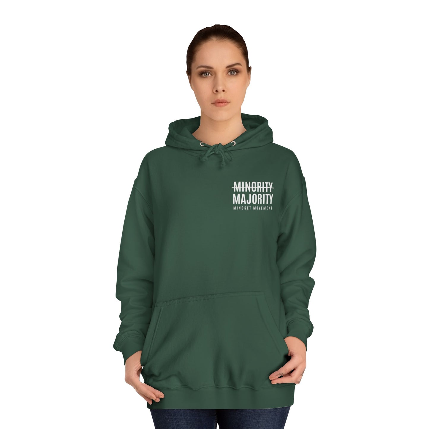 Unisex "Mindset Movement" Hoodie Left Chest