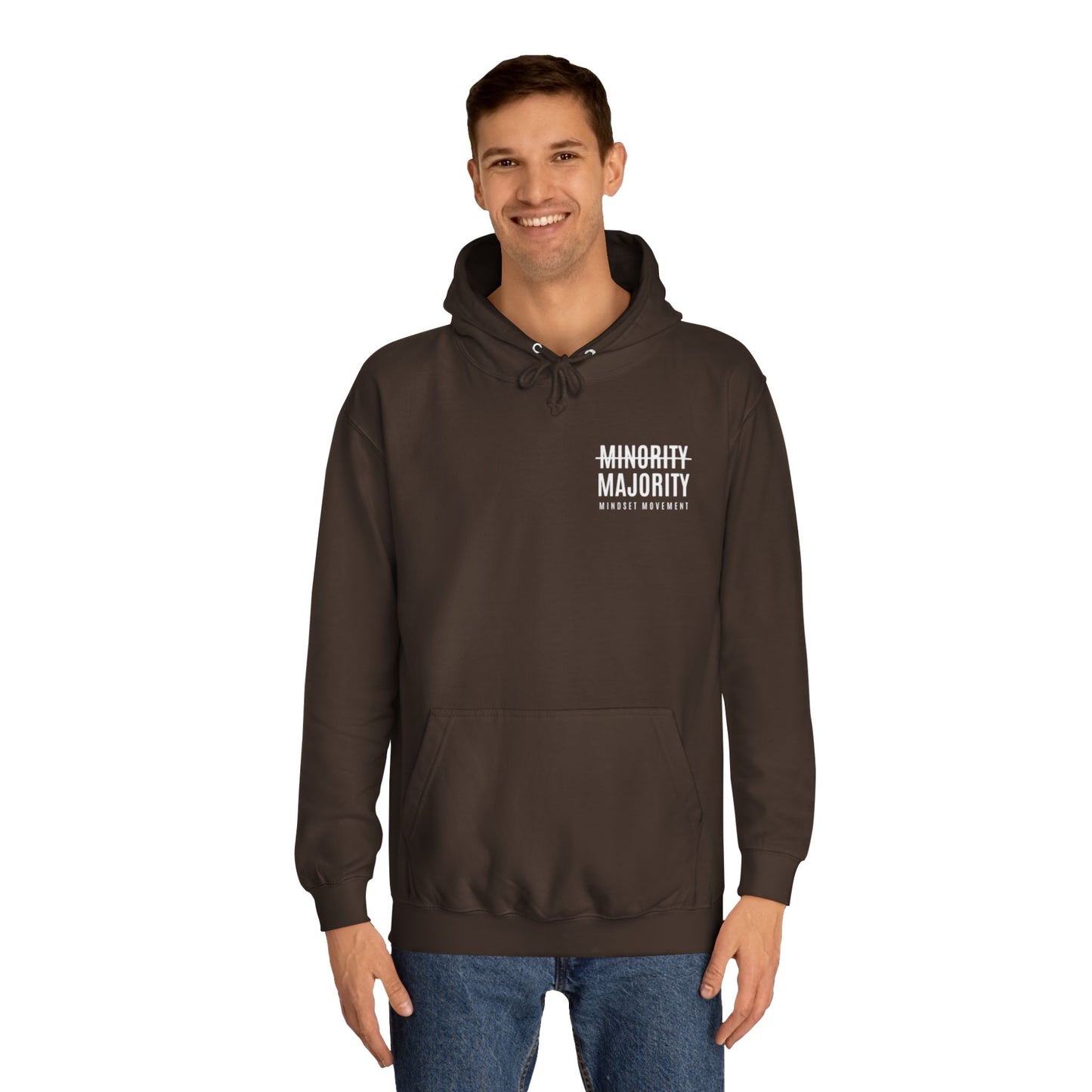 Unisex "Mindset Movement" Hoodie Left Chest