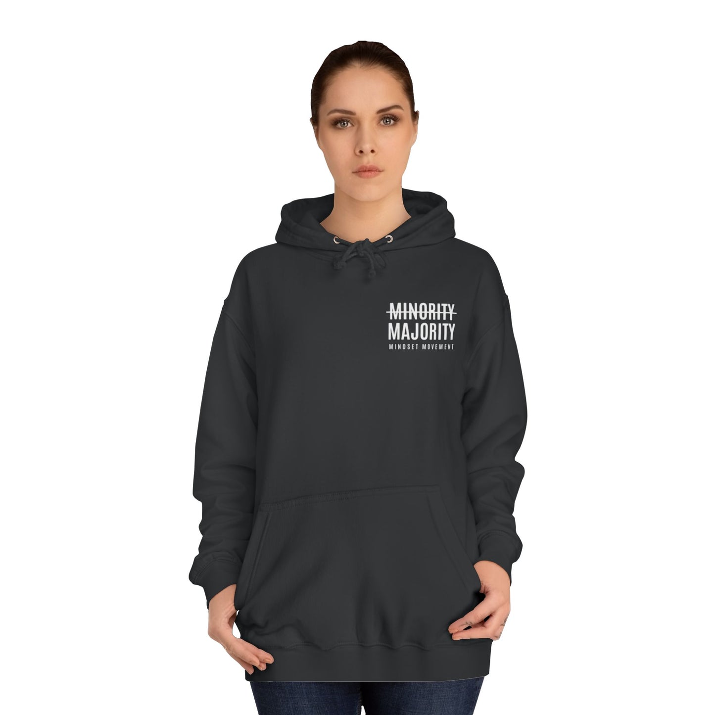 Unisex "Mindset Movement" Hoodie Left Chest
