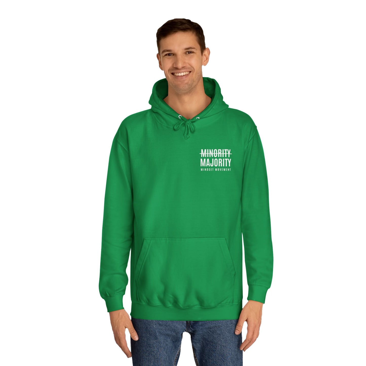 Unisex "Mindset Movement" Hoodie Left Chest