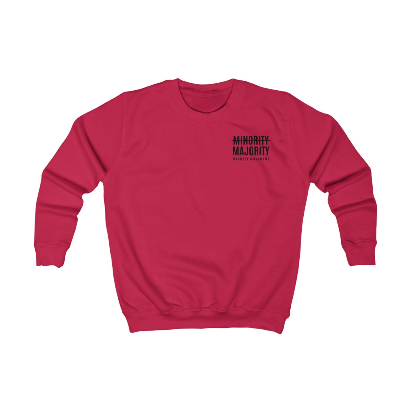 Youth "Mindset Movement" sweatshirt Left Chest