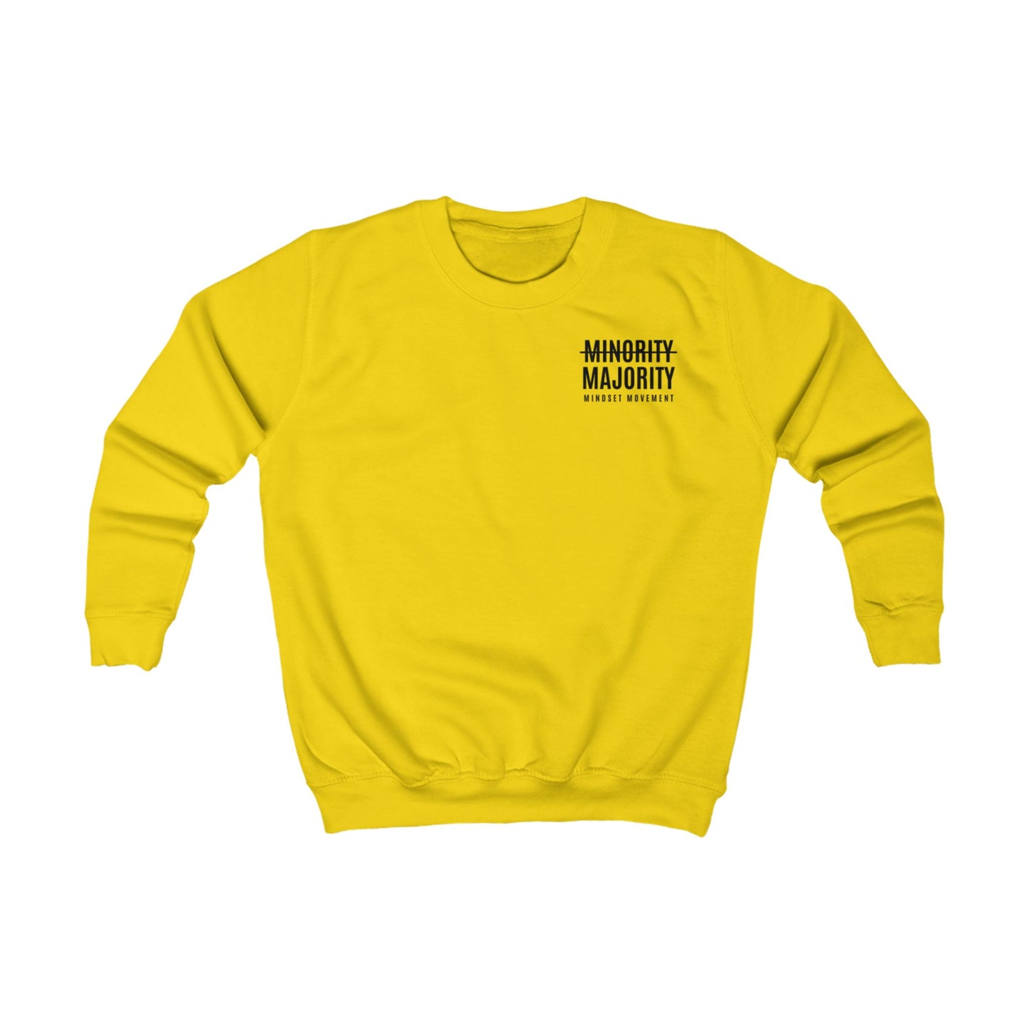 Youth "Mindset Movement" sweatshirt Left Chest