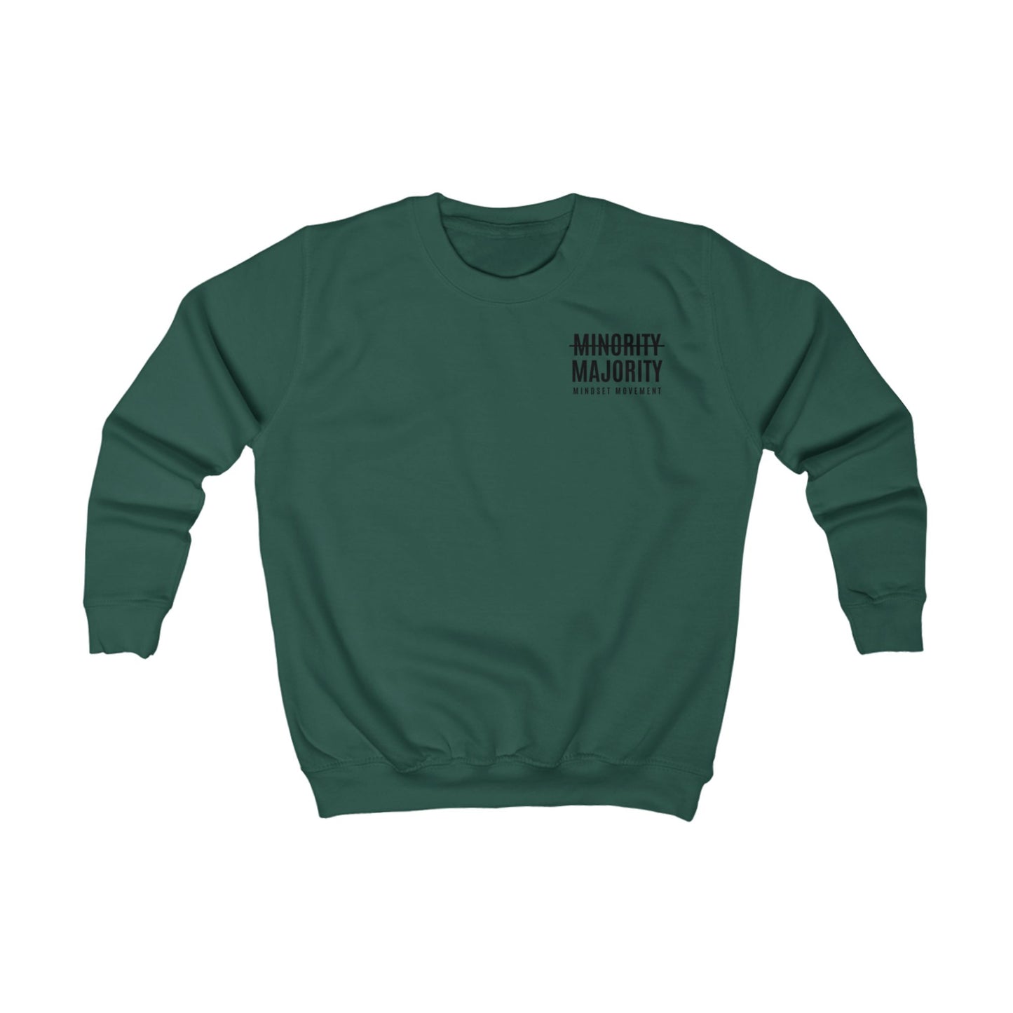 Youth "Mindset Movement" sweatshirt Left Chest