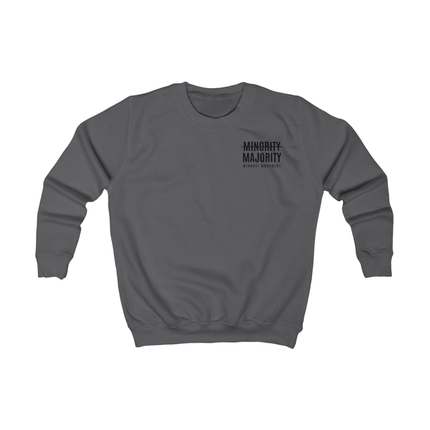 Youth "Mindset Movement" sweatshirt Left Chest