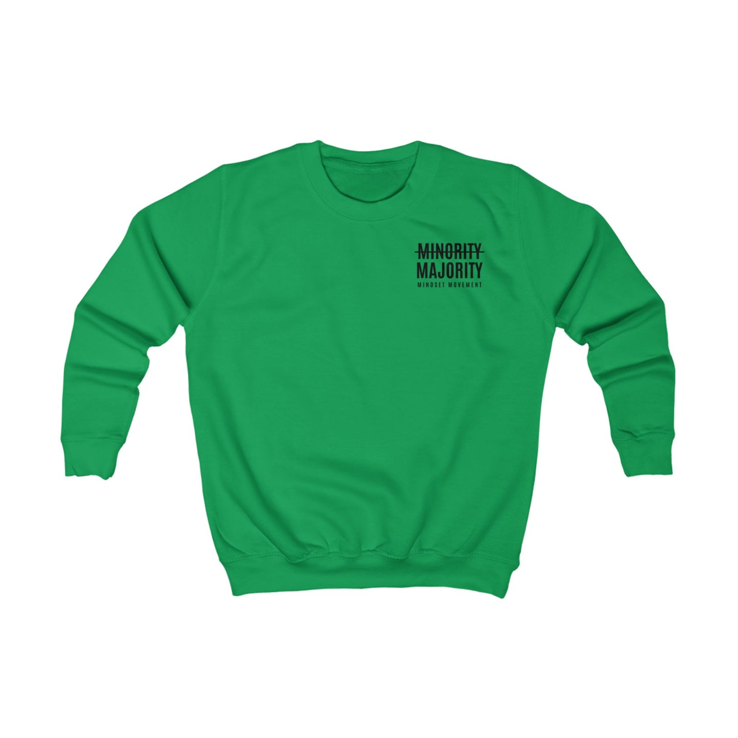 Youth "Mindset Movement" sweatshirt Left Chest