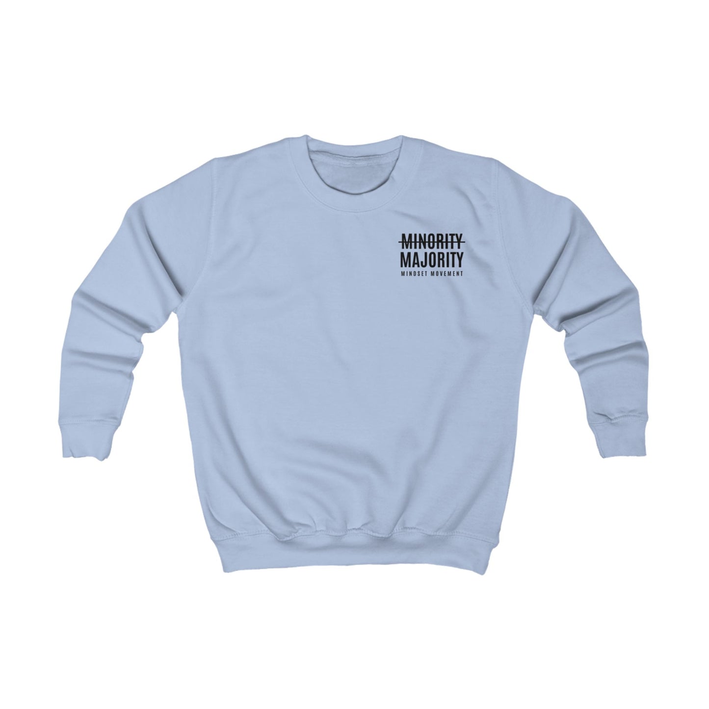 Youth "Mindset Movement" sweatshirt Left Chest