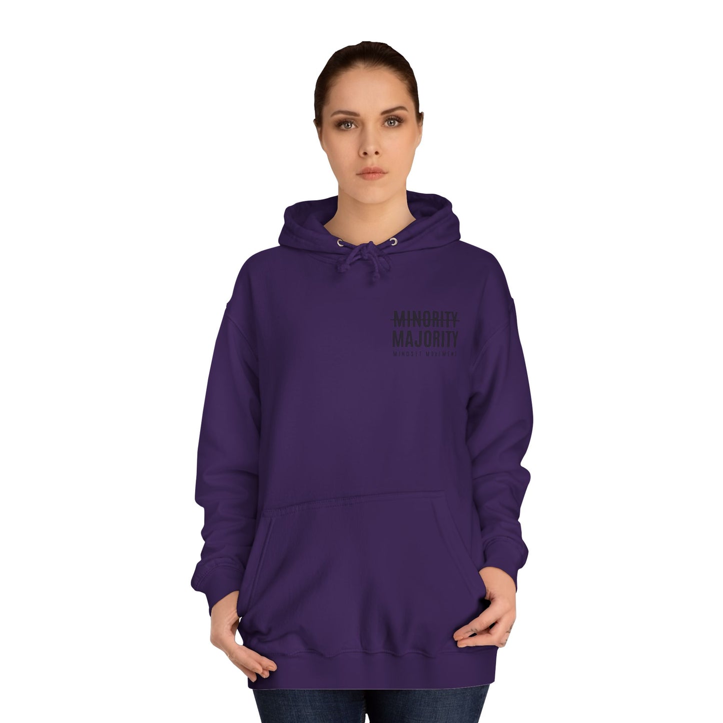 Unisex "Mindset Movement" Hoodie Left Chest
