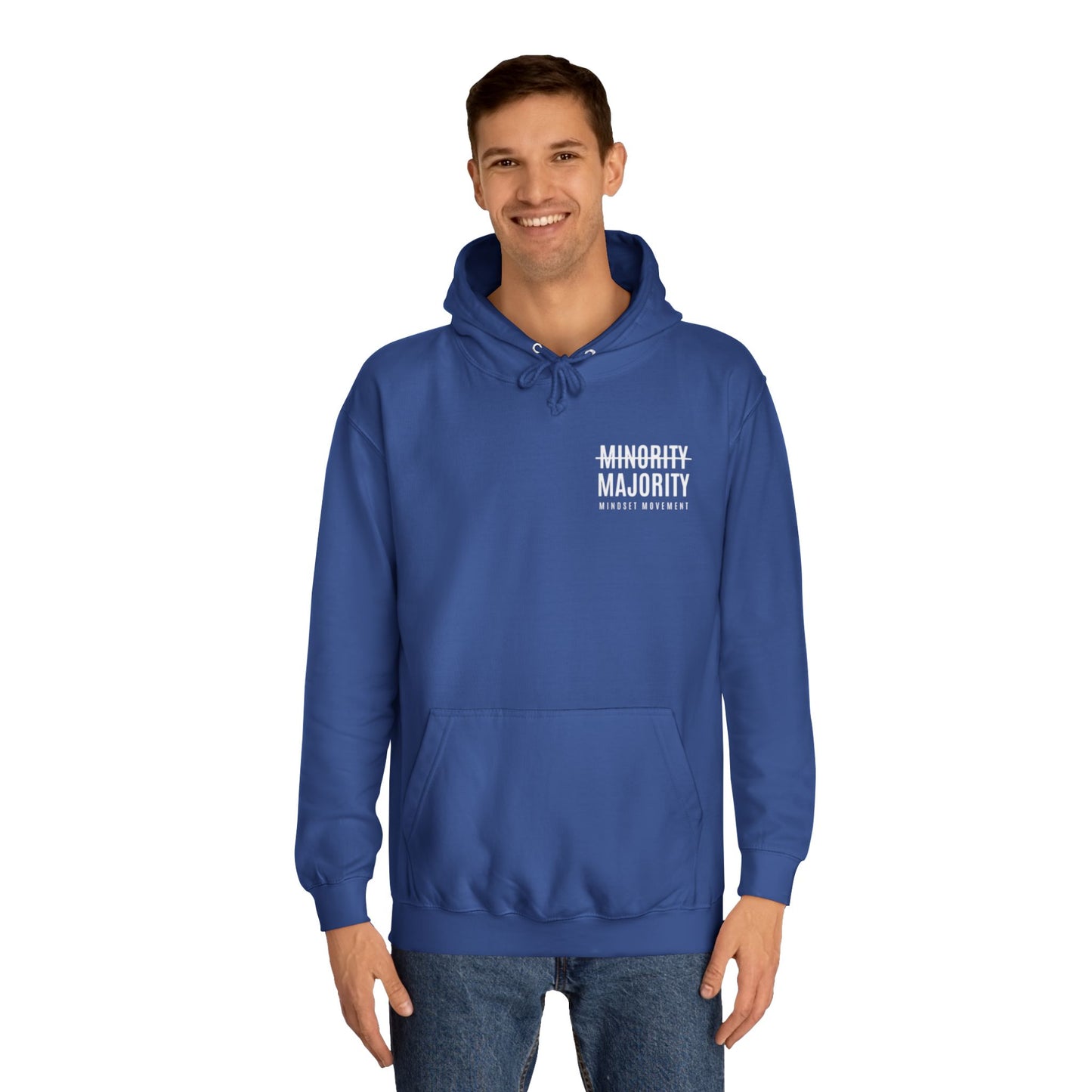 Unisex "Mindset Movement" Hoodie Left Chest