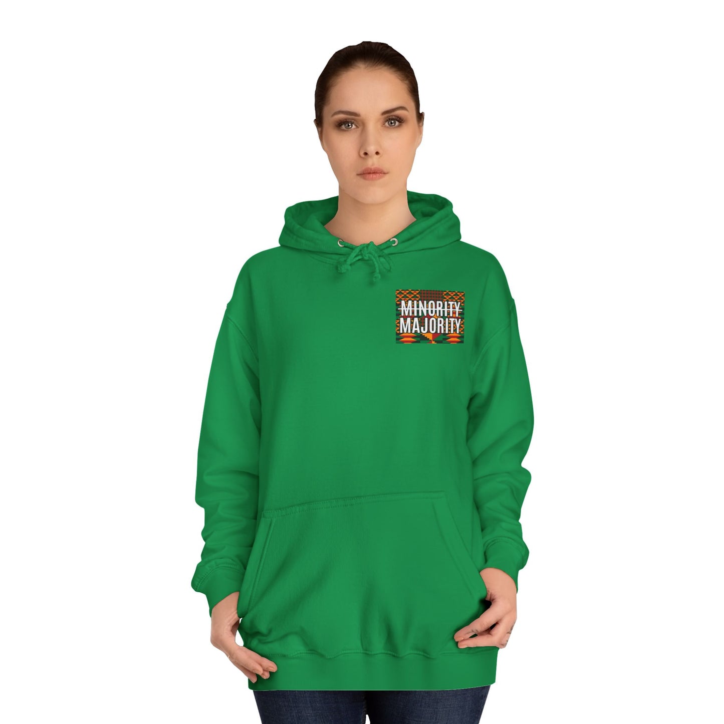 Unisex "Kente" Limited Edition Hoodie Left Chest
