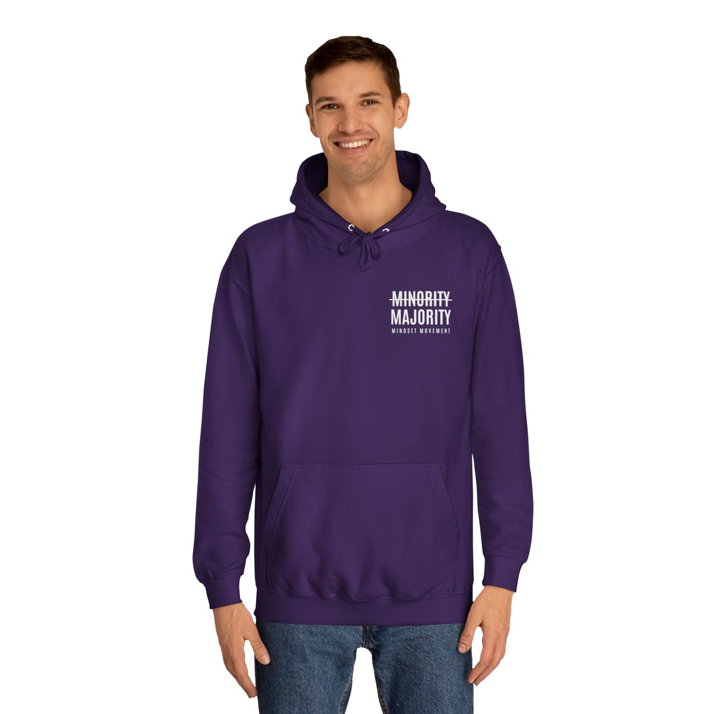 Unisex "Mindset Movement" Hoodie Left Chest