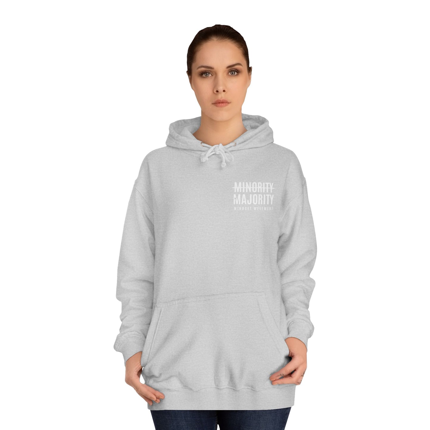 Unisex "Mindset Movement" Hoodie Left Chest