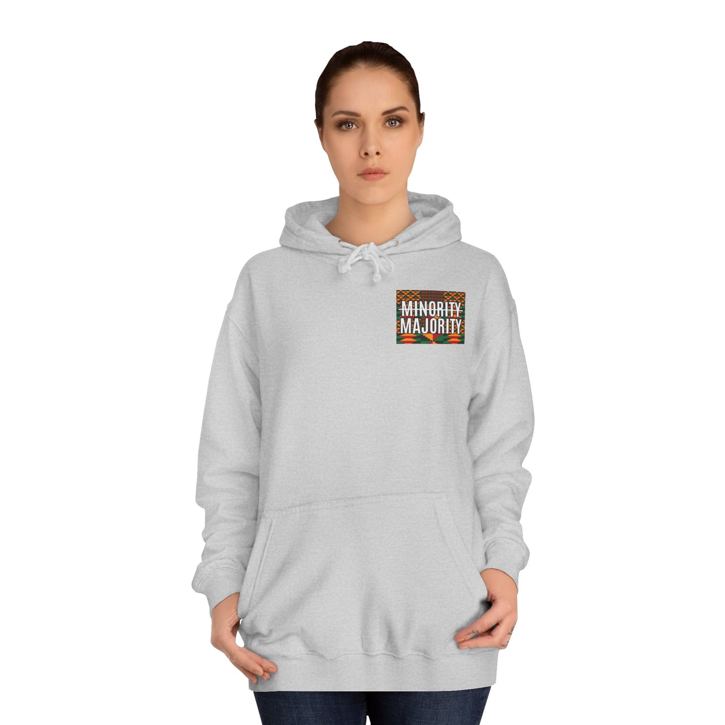 Unisex "Kente" Limited Edition Hoodie Left Chest