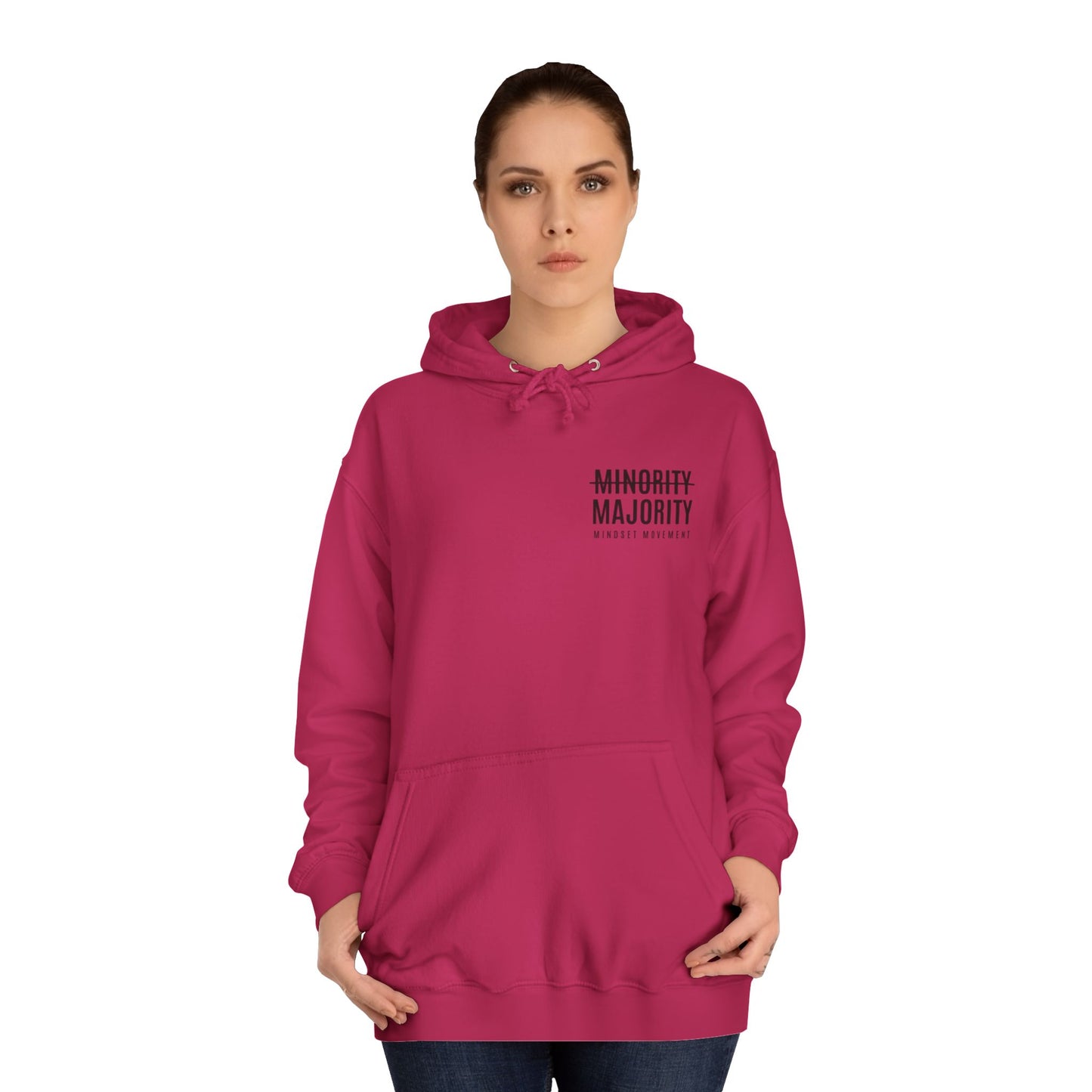 Unisex "Mindset Movement" Hoodie Left Chest