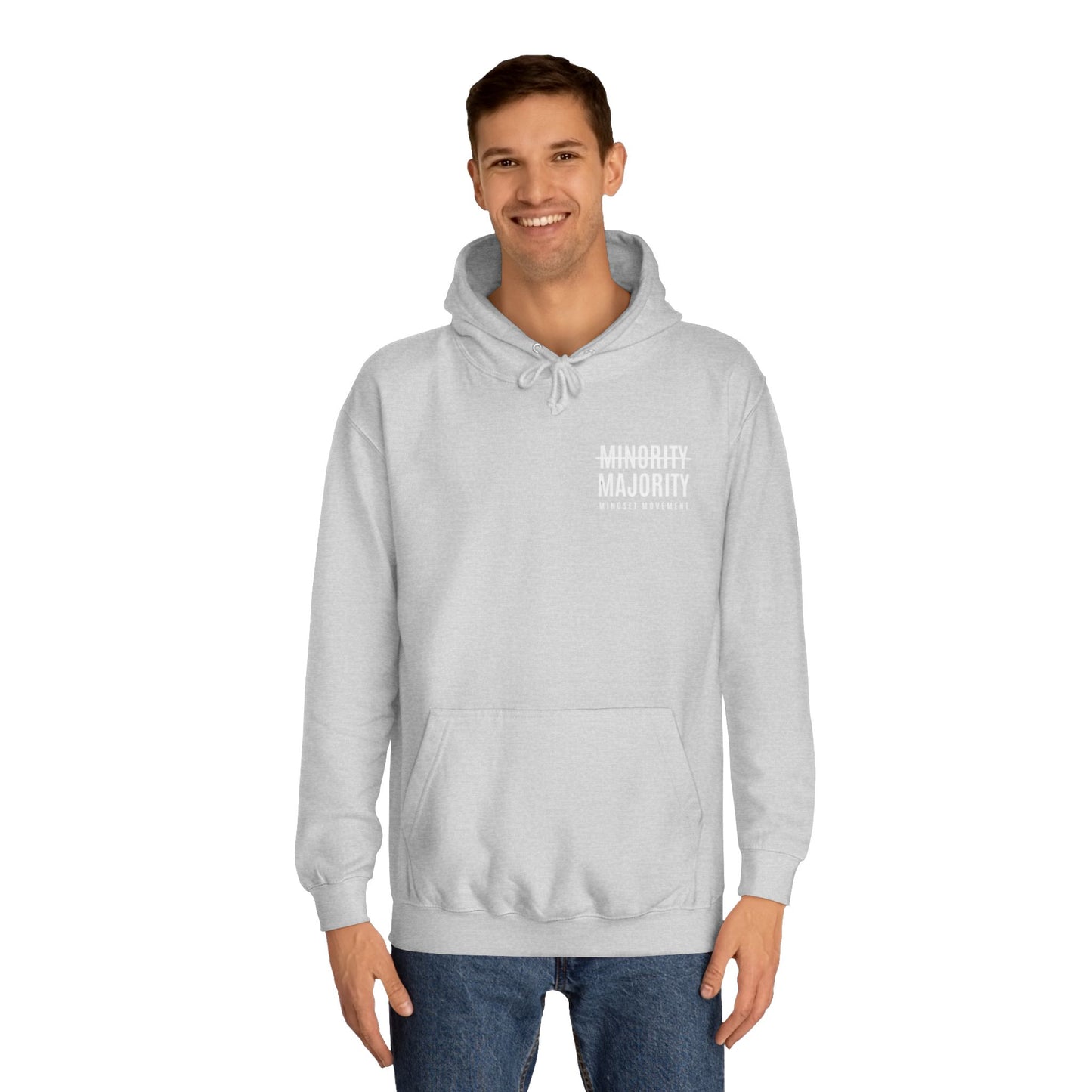 Unisex "Mindset Movement" Hoodie Left Chest