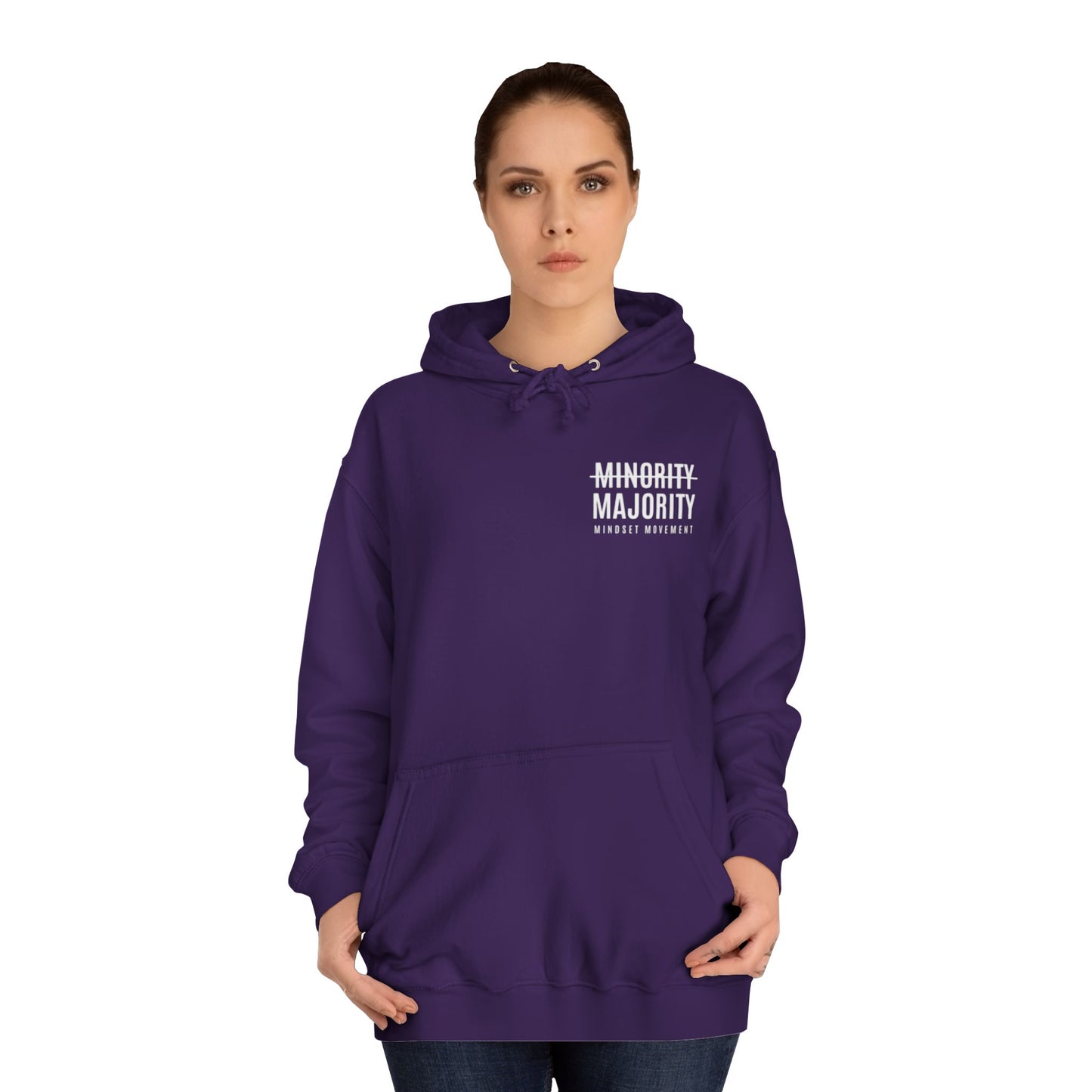Unisex "Mindset Movement" Hoodie Left Chest