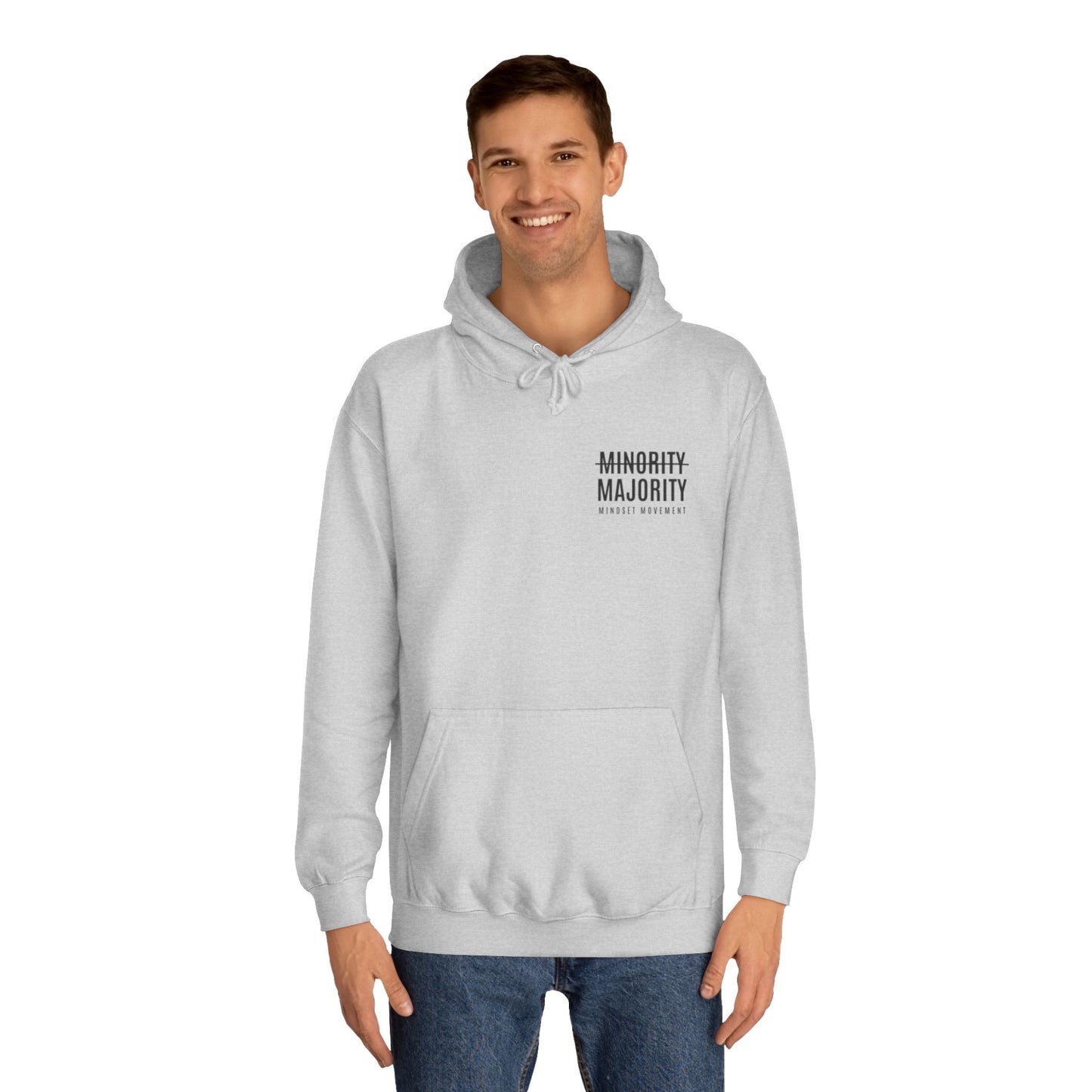Unisex "Mindset Movement" Hoodie Left Chest