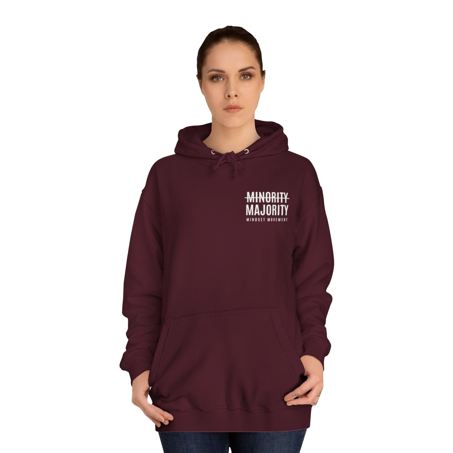 Unisex "Mindset Movement" Hoodie Left Chest