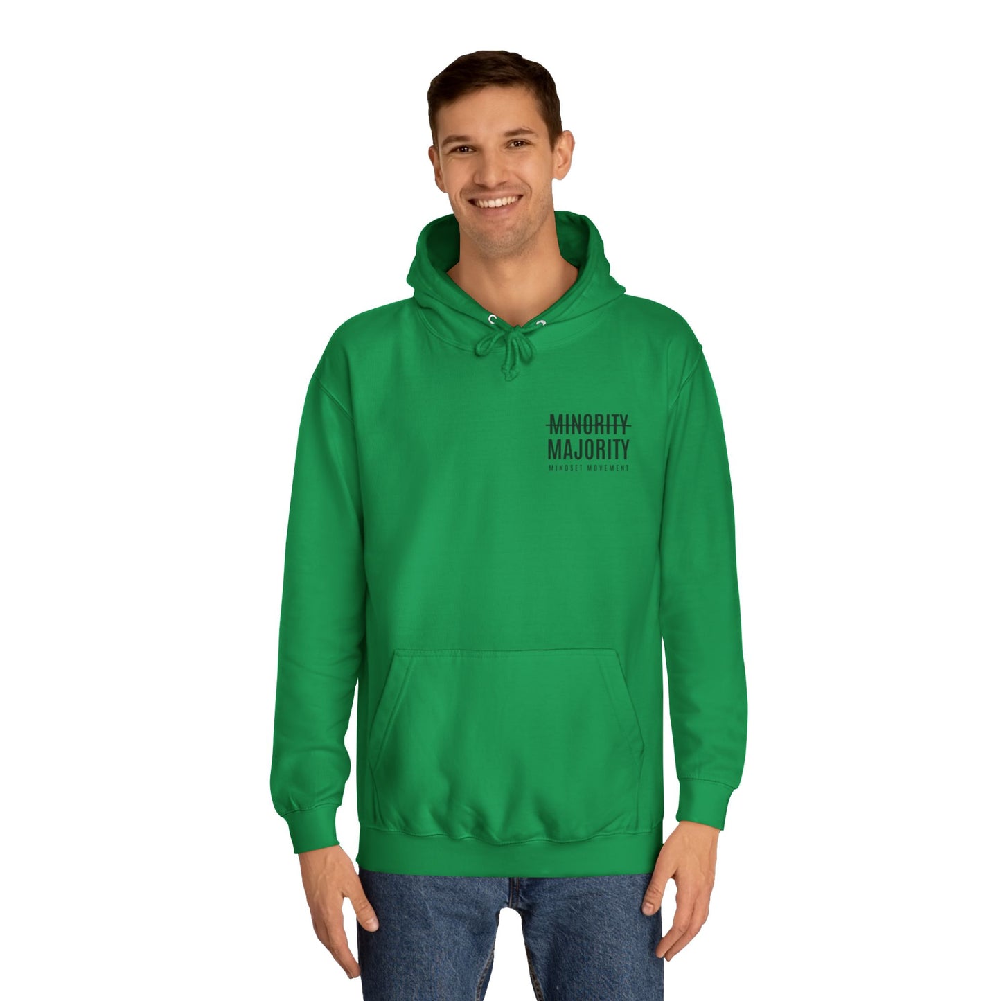 Unisex "Mindset Movement" Hoodie Left Chest