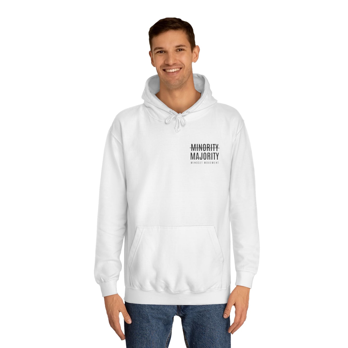 Unisex "Mindset Movement" Hoodie Left Chest