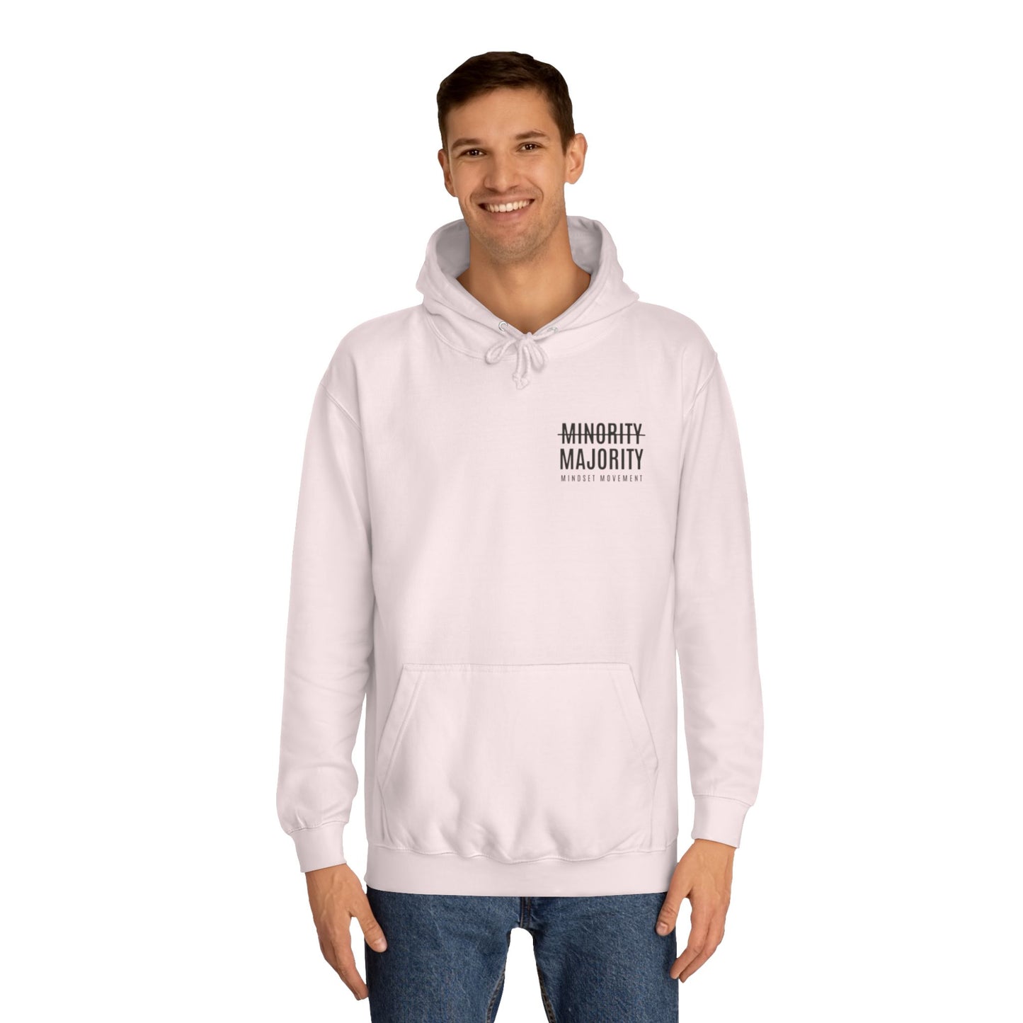 Unisex "Mindset Movement" Hoodie Left Chest