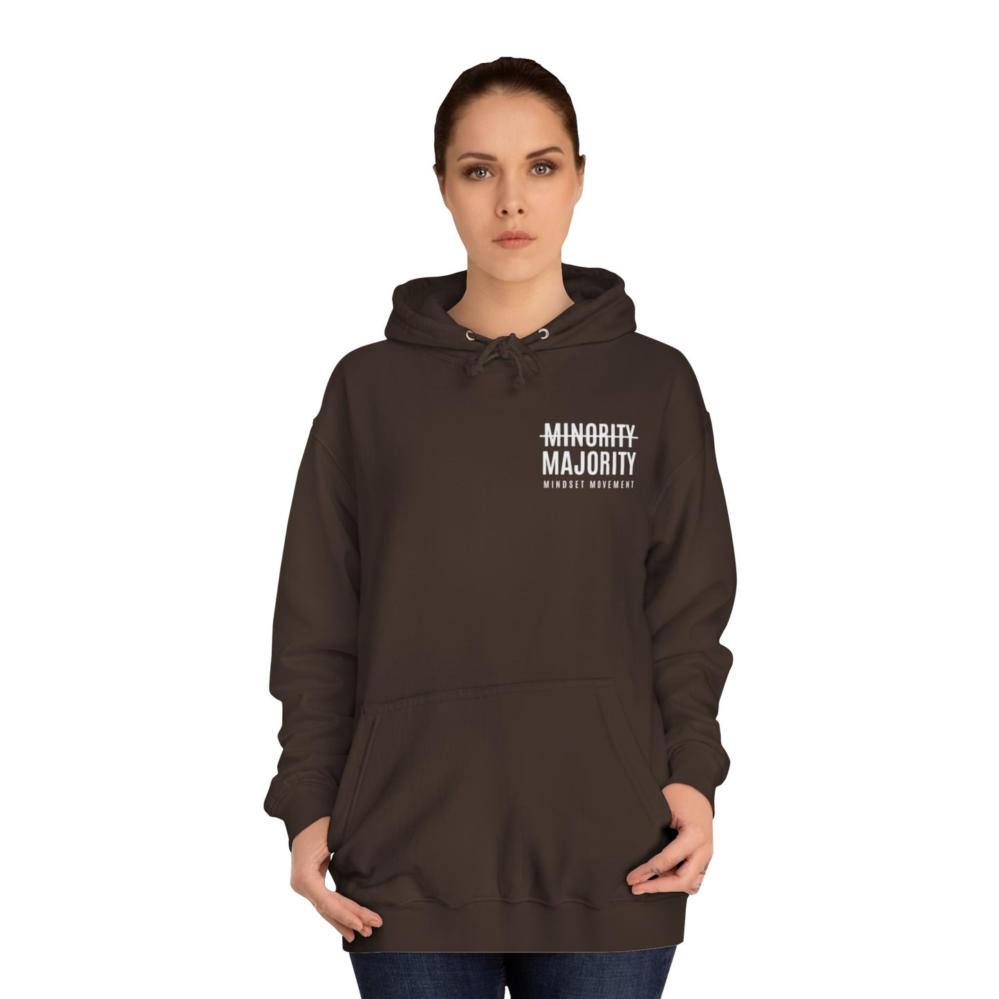 Unisex "Mindset Movement" Hoodie Left Chest
