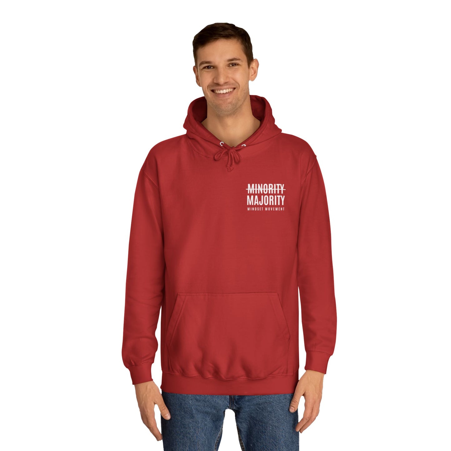 Unisex "Mindset Movement" Hoodie Left Chest