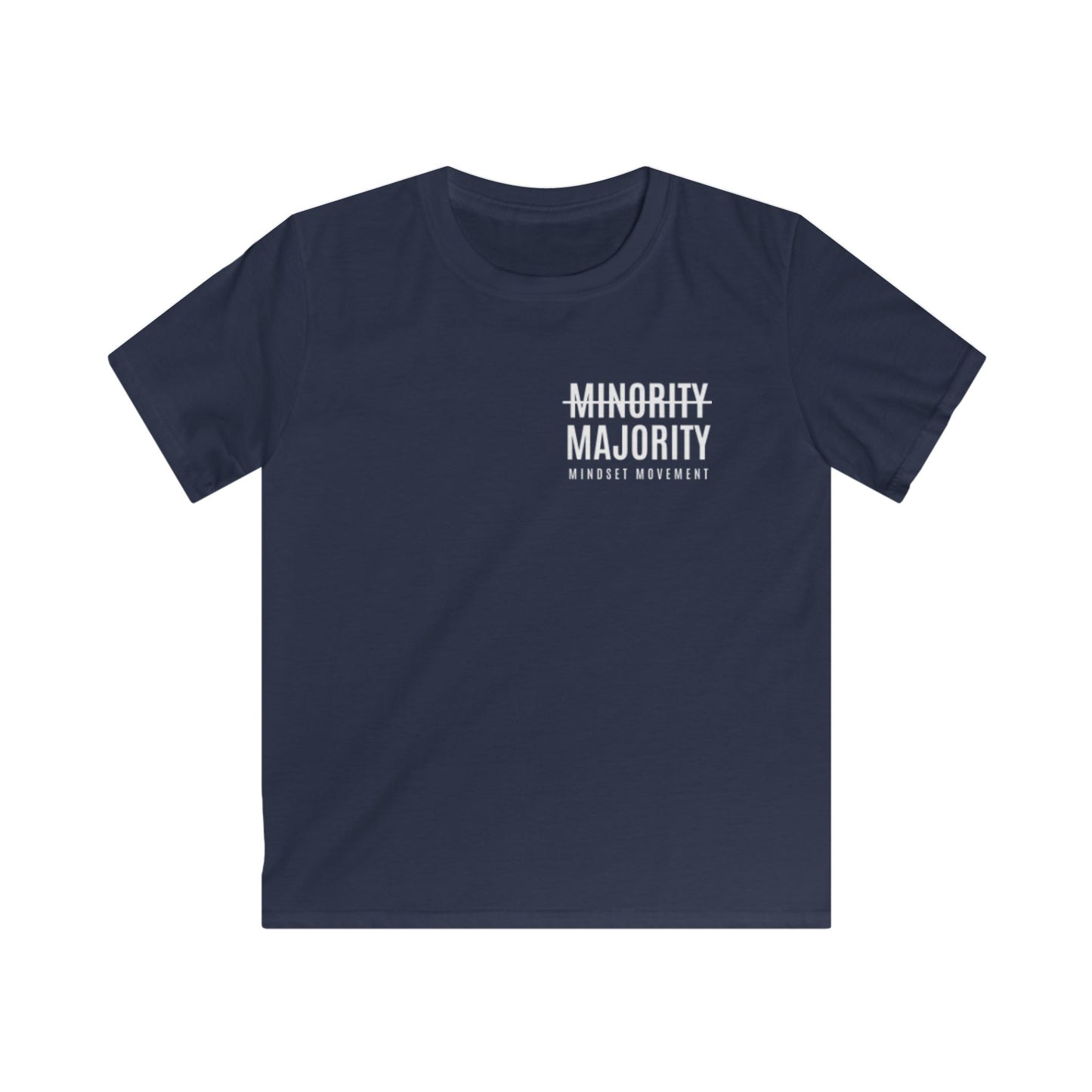 Youth "Mindset Movement" T-shirt Left Chest