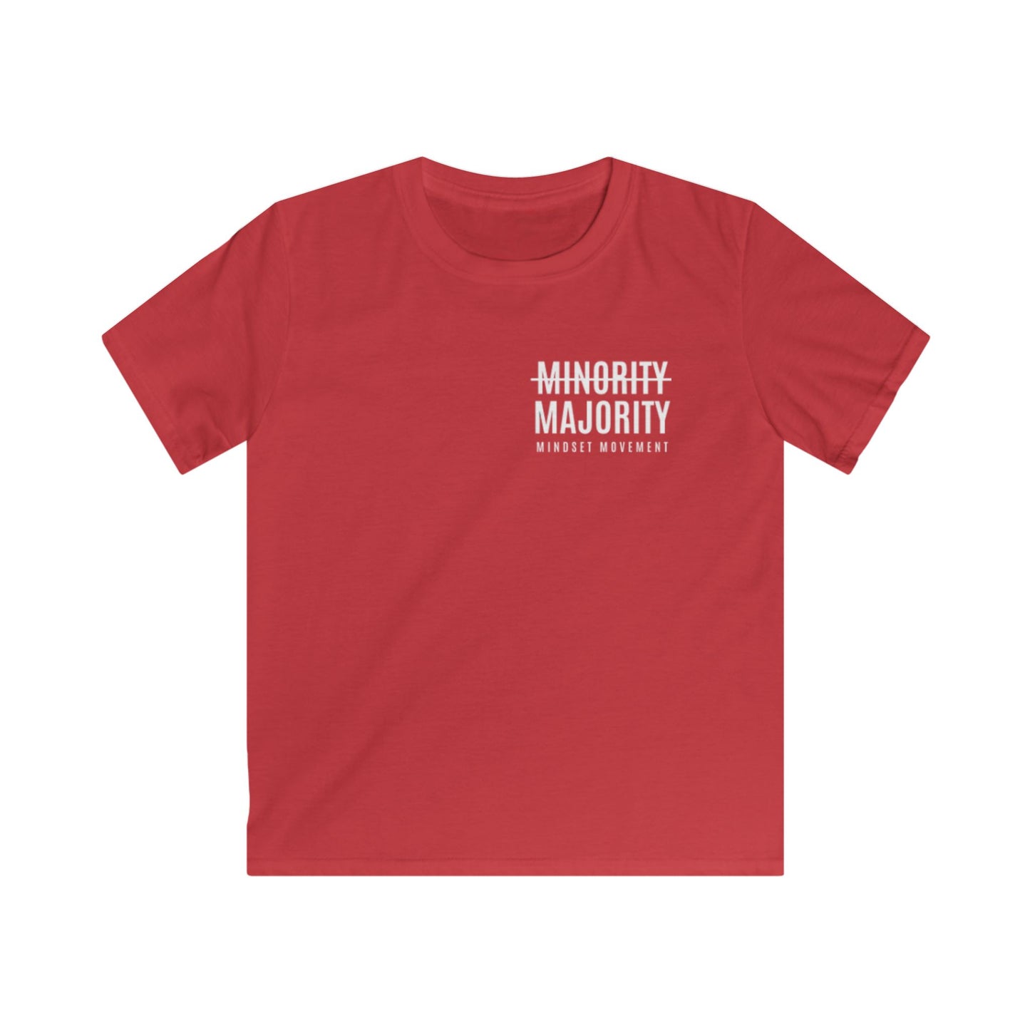Youth "Mindset Movement" T-shirt Left Chest