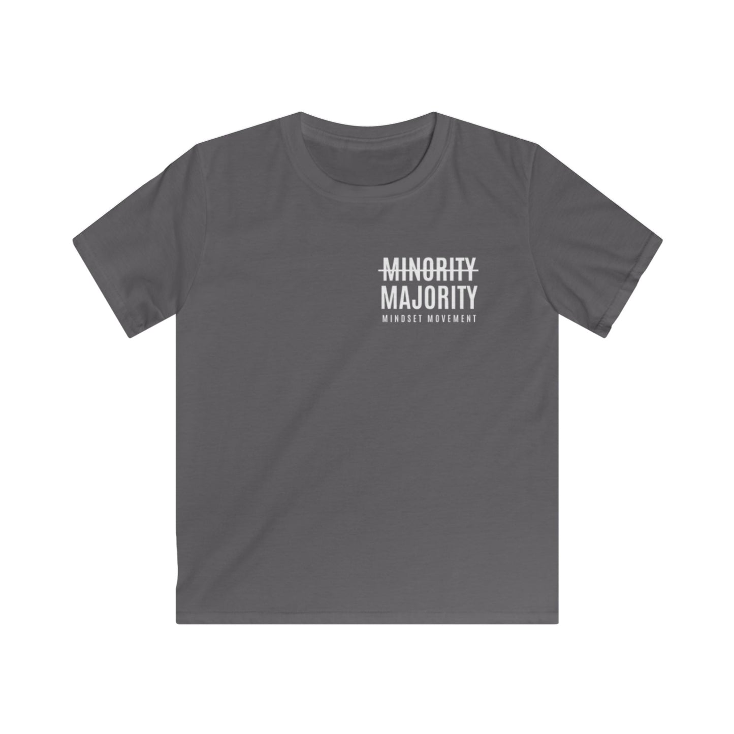 Youth "Mindset Movement" T-shirt Left Chest