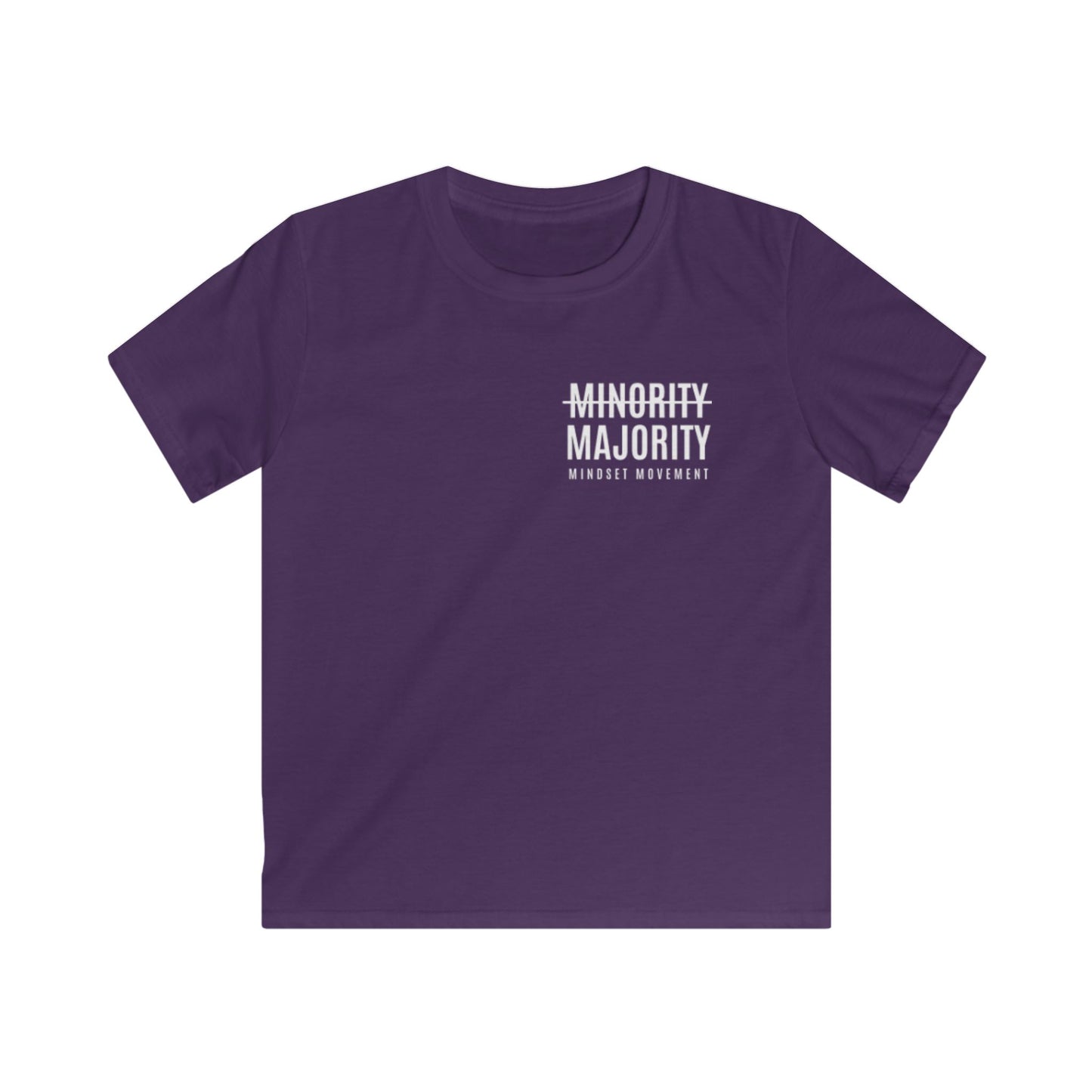 Youth "Mindset Movement" T-shirt Left Chest