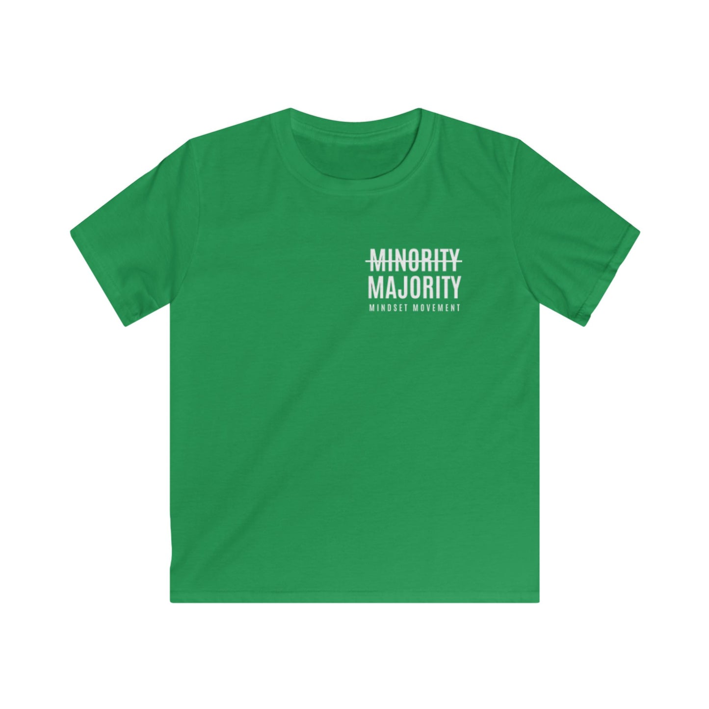 Youth "Mindset Movement" T-shirt Left Chest