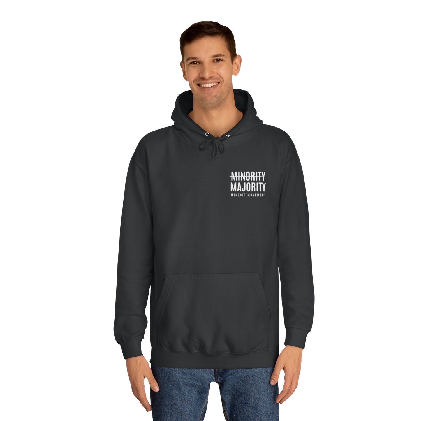 Unisex "Mindset Movement" Hoodie Left Chest