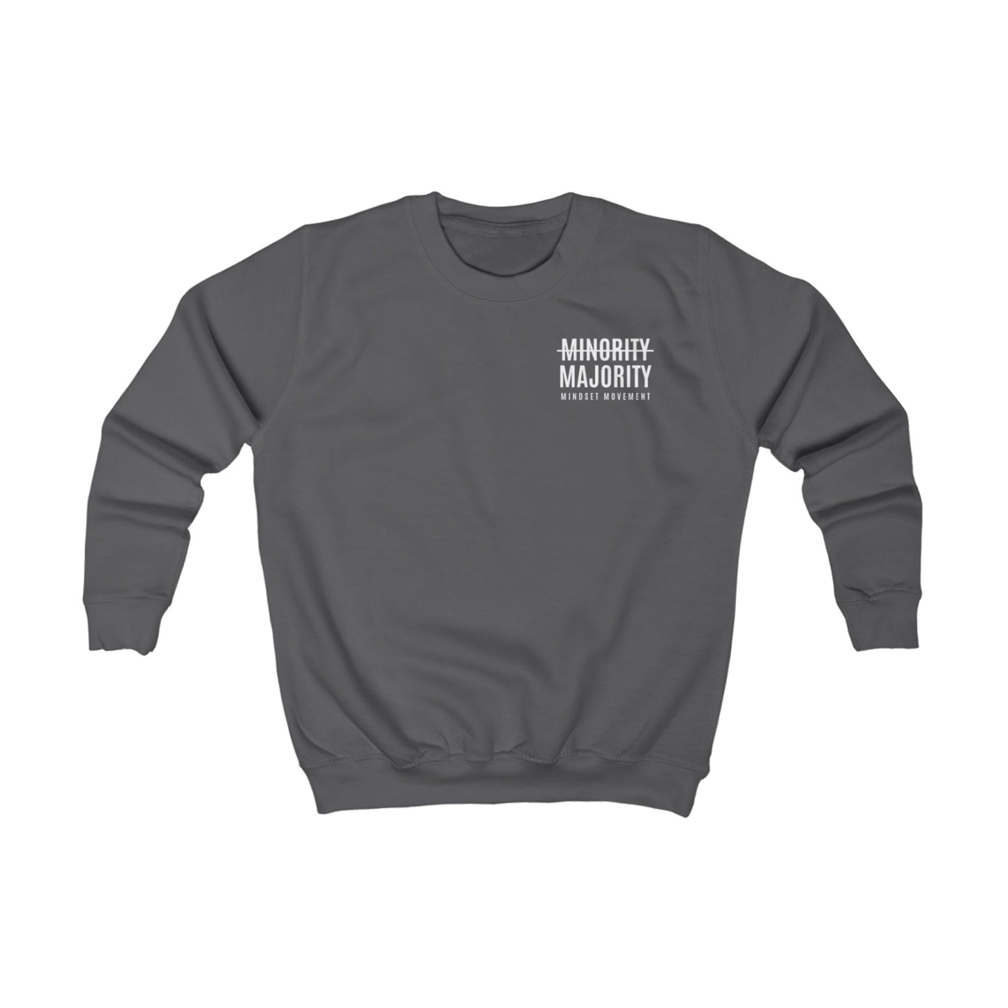 Youth "Mindset Movement" Sweatshirt Left Chest