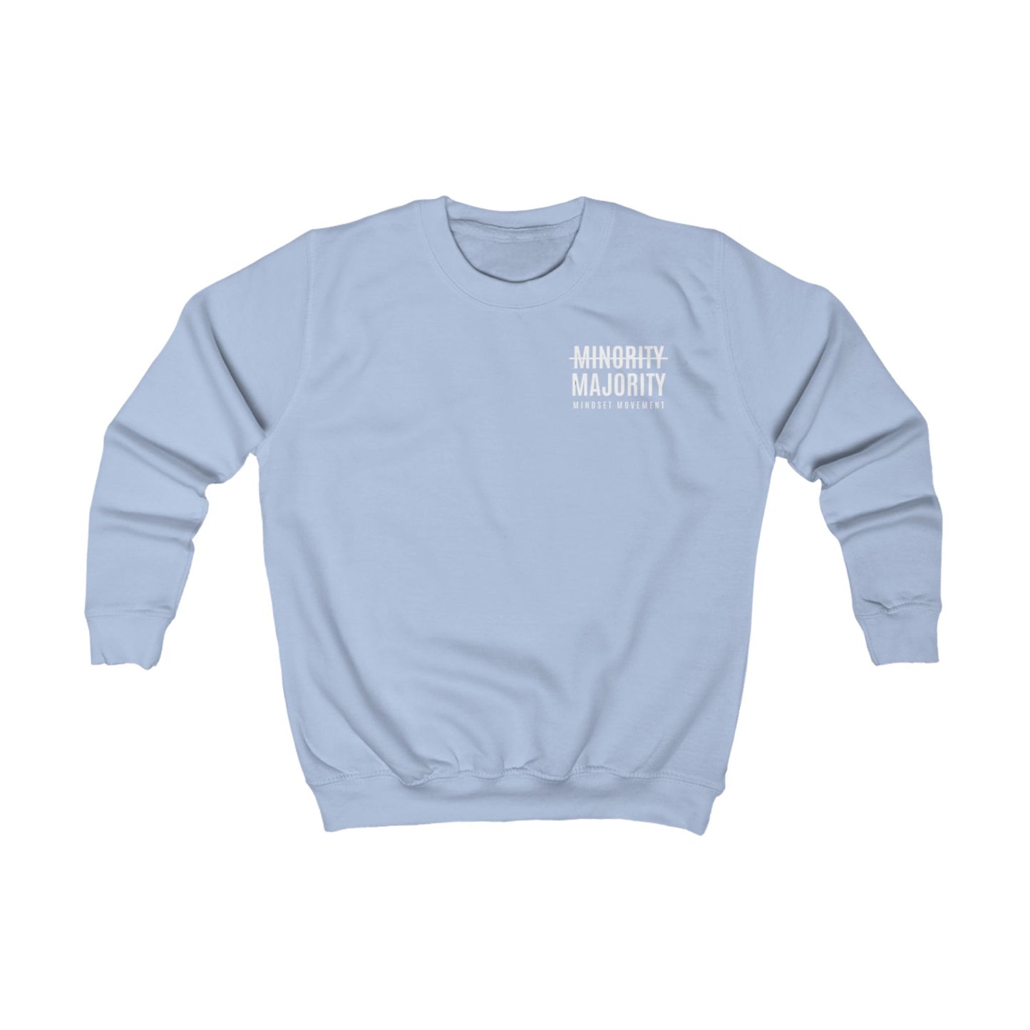 Youth "Mindset Movement" Sweatshirt Left Chest