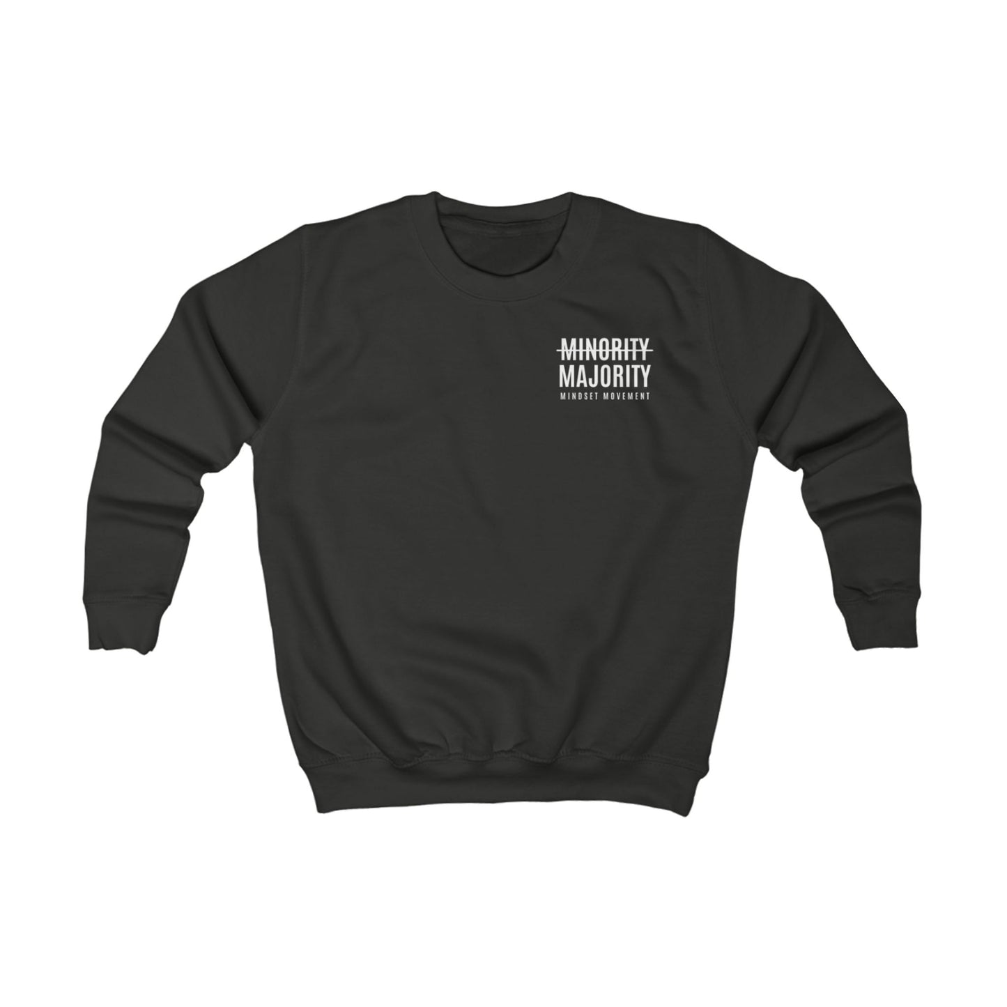 Youth "Mindset Movement" Sweatshirt Left Chest
