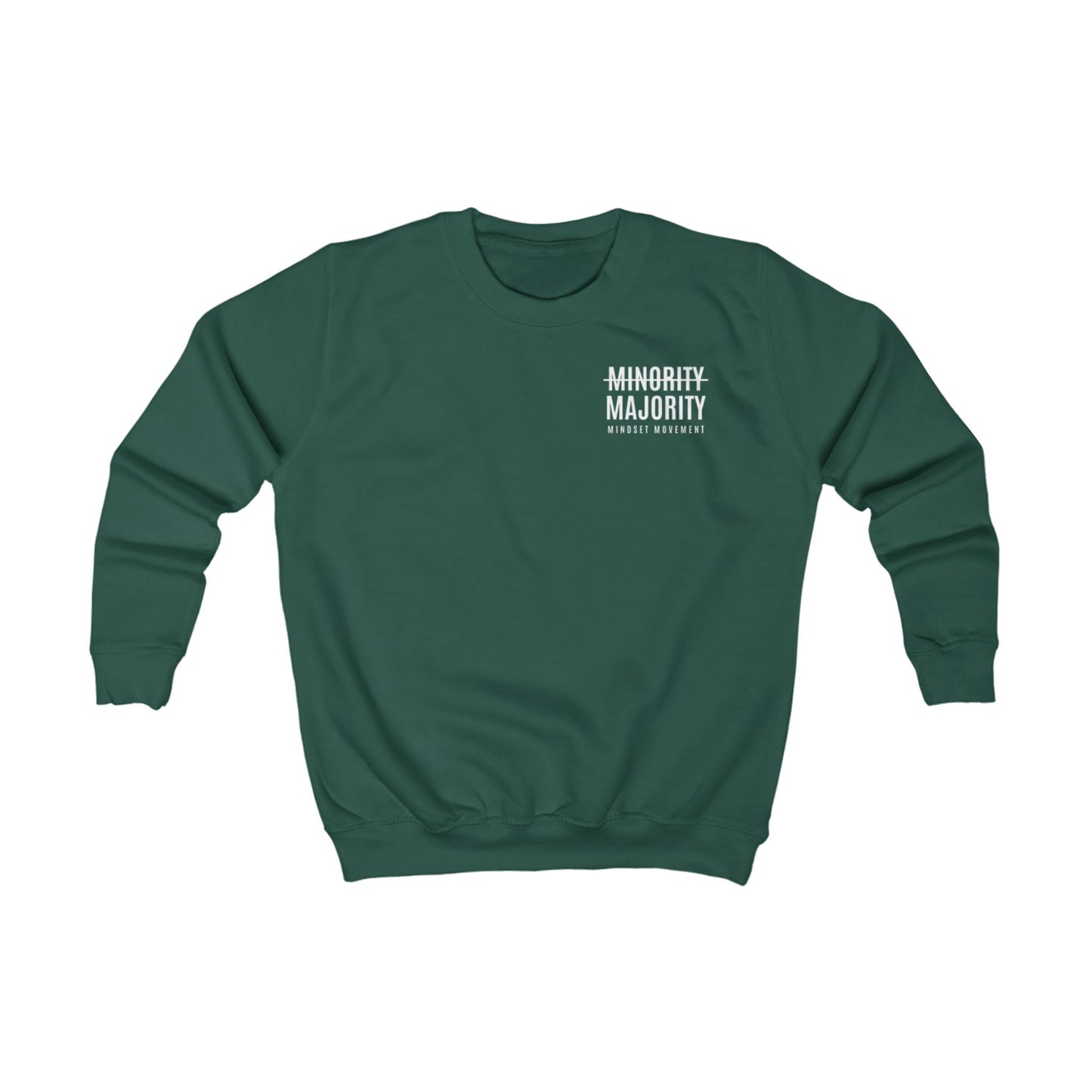 Youth "Mindset Movement" Sweatshirt Left Chest