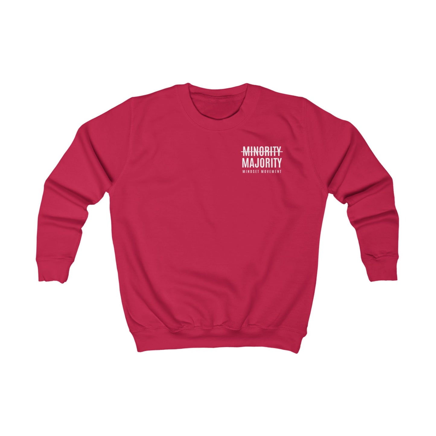 Youth "Mindset Movement" Sweatshirt Left Chest