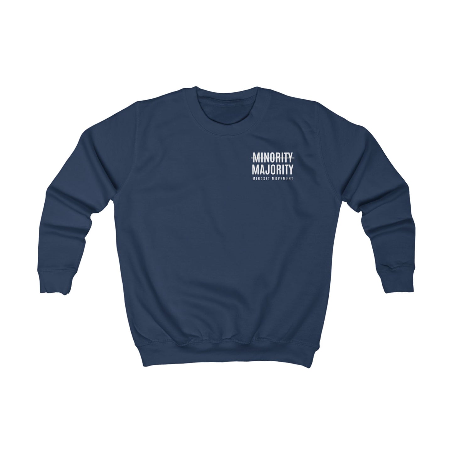 Youth "Mindset Movement" Sweatshirt Left Chest