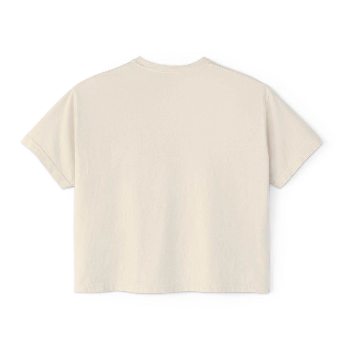 Women's Boxy Tee "Mindset Movement" Left chest