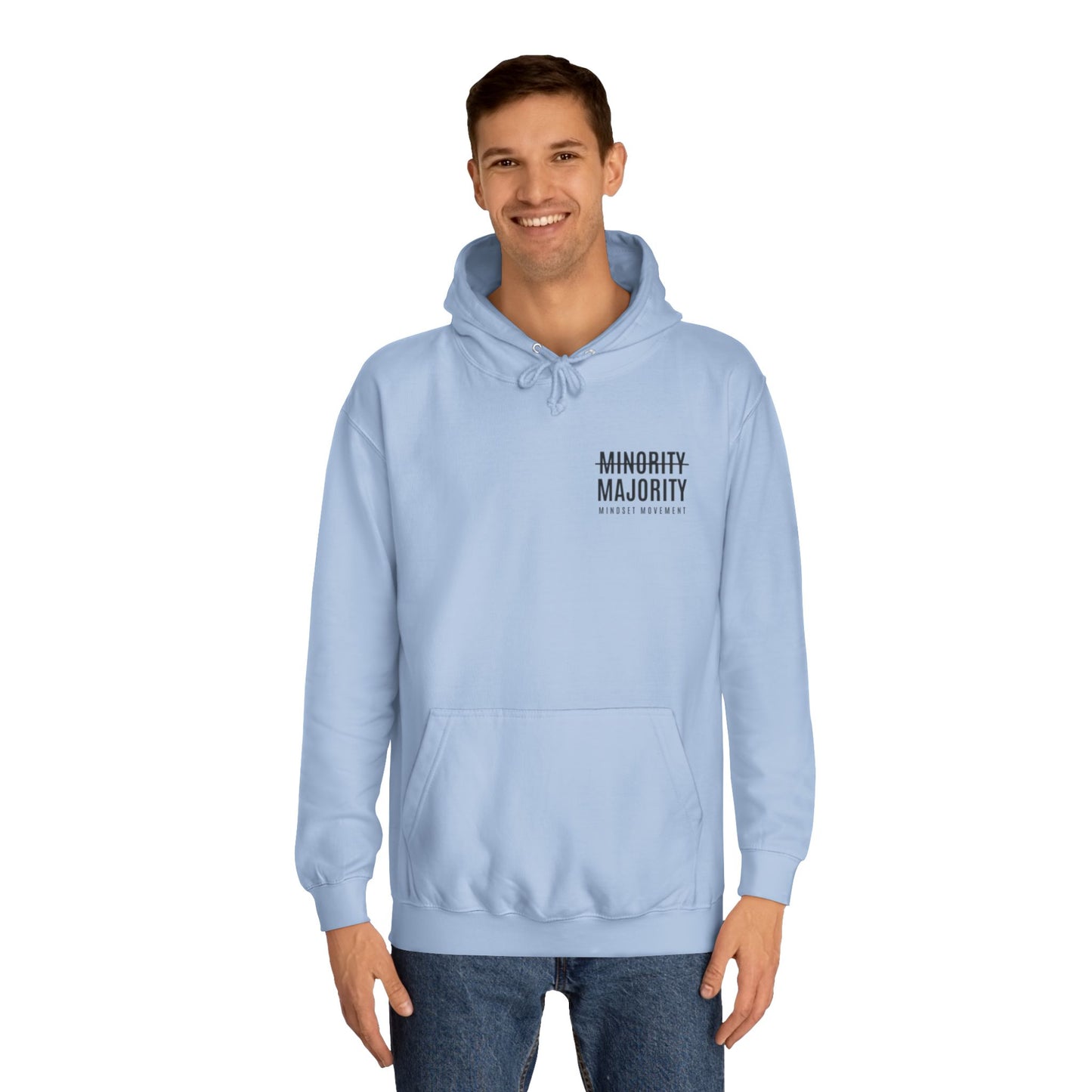 Unisex "Mindset Movement" Hoodie Left Chest