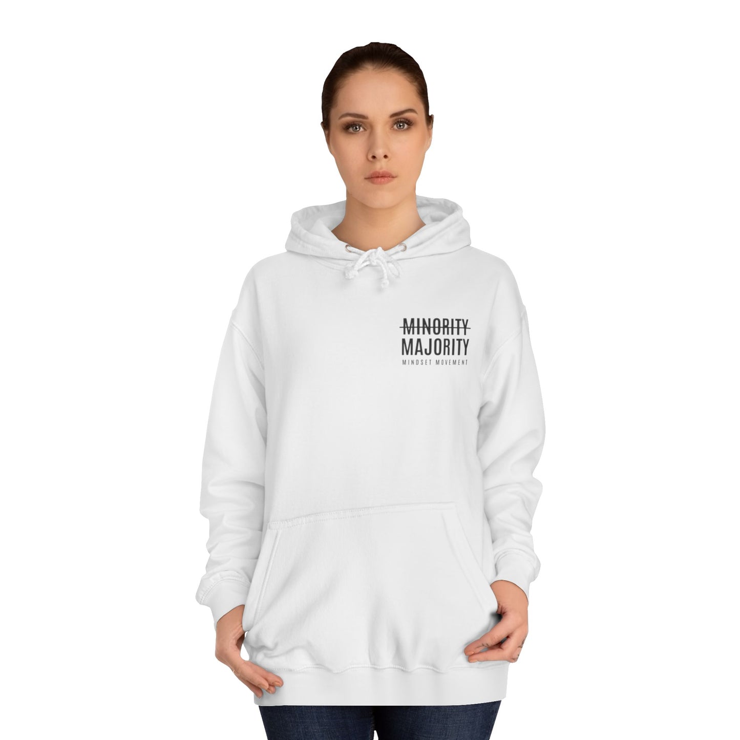 Unisex "Mindset Movement" Hoodie Left Chest