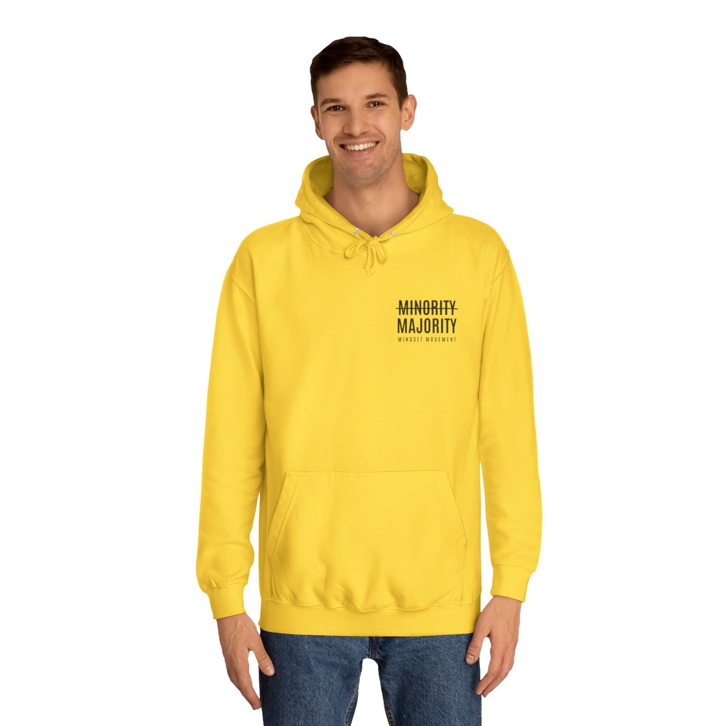 Unisex "Mindset Movement" Hoodie Left Chest