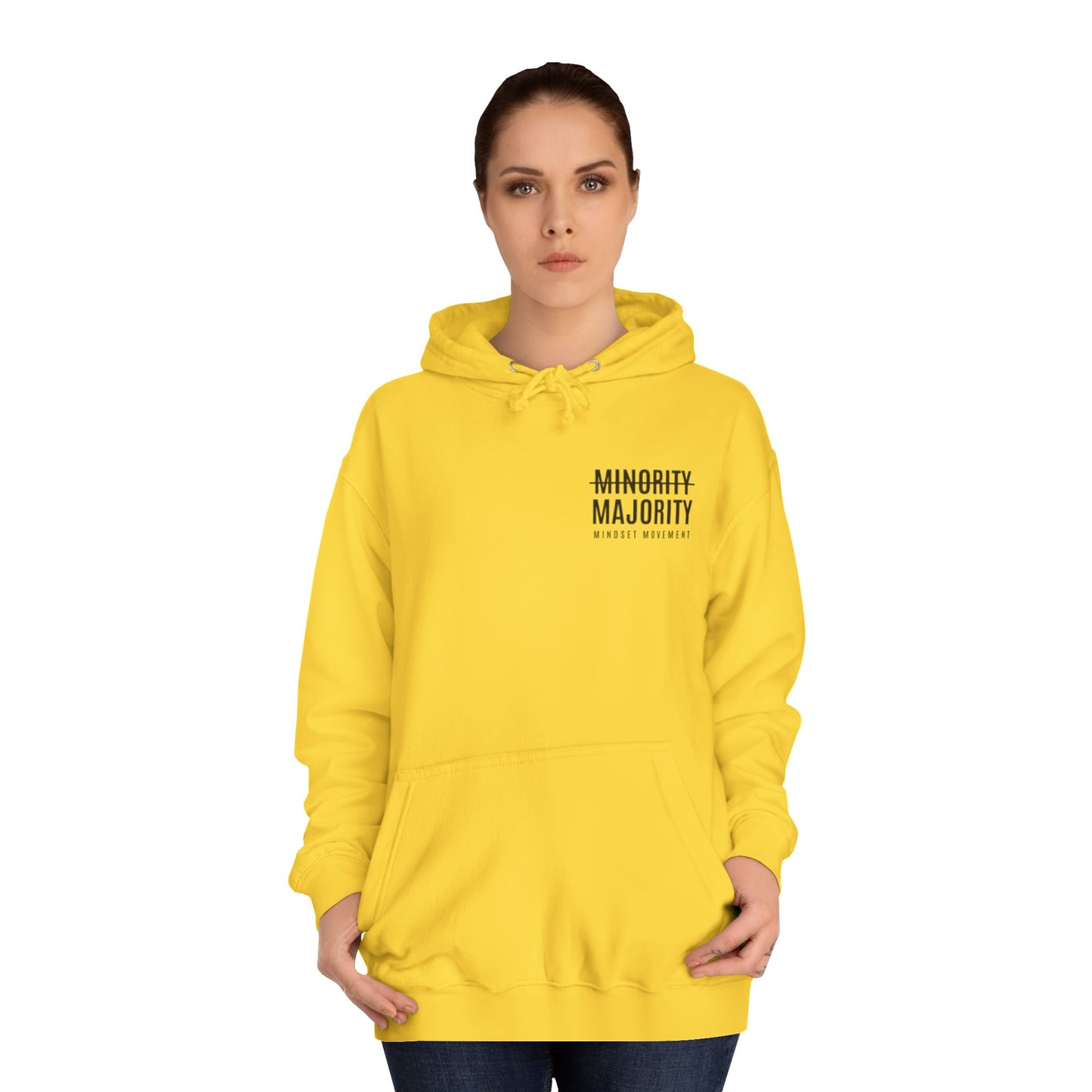 Unisex "Mindset Movement" Hoodie Left Chest