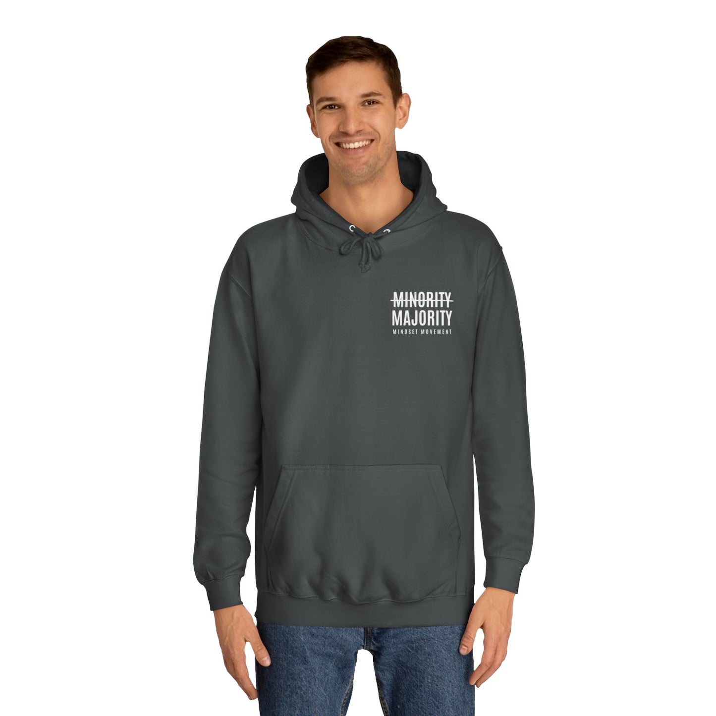 Unisex "Mindset Movement" Hoodie Left Chest